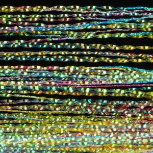 Кручені волокна HENDS Krystal Flash Rainbow - Green [Зелений]