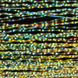 Кручені волокна HENDS Krystal Flash Rainbow - Yellow [Же\\овтий]