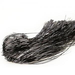 Плоскі волокна SYBAI Tinsel Blend Hair - Anthracit [Антрацит]