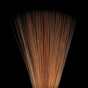 Матеріал для хвостиків HENDS Microfibets - Brown Dark  [Темно-коричневий]