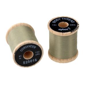 Монтажна нитка SYBAI Body Thread - Coriander [Бежево-сірий]