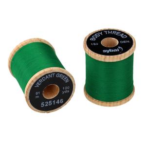 Монтажна нитка SYBAI Body Thread - Verdant Green [Темно-зелений]