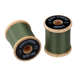 Монтажна нитка SYBAI Body Thread - Cedar Green [Олвково-зелений]