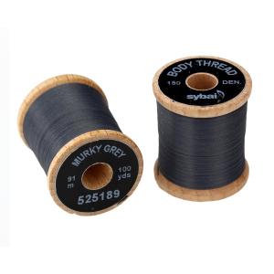 Монтажна нитка SYBAI Body Thread - Murky Grey [Мутний сірий]