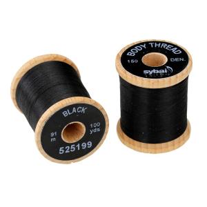 Монтажна нитка SYBAI Body Thread - Black [Чорний]