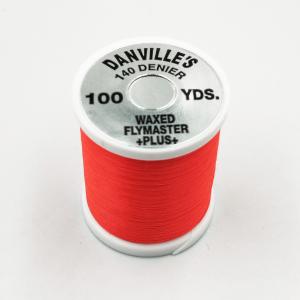 Монтажна нитка DANVILLE`S Flymaster Plus 140 den - Fluo Fire Orange [Флуо-оранжевий]