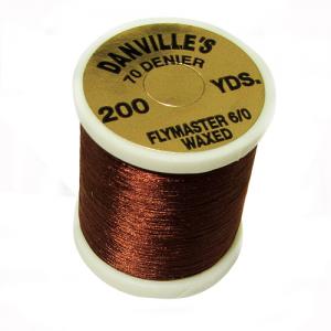 Монтажна нитка DANVILLE`S Flymaster 6/0 Nylon Thread - Dark Brown [Темно-коричневий]