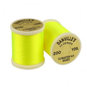 Монтажна нитка DANVILLE`S Flymaster 6/0 Nylon Thread - Fluo Yellow [Флуо-жовтий]