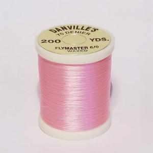 Монтажна нитка DANVILLE`S Flymaster 6/0 Nylon Thread - Fluo Shell Pink [Флуо-рожевий]