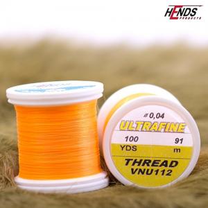 Монтажна нитка HENDS Ultrafine Thread 12/0 - Fluo Orange [Флуо-помаранчевий]