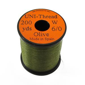 Монтажна нитка UNI Thread 6/0 - Olive [Оливковий]
