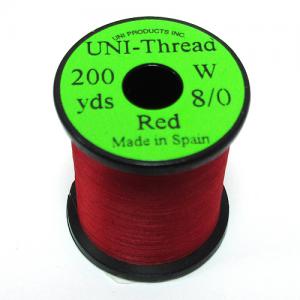 Монтажна нитка UNI Thread 8/0 - Red [Червоний]