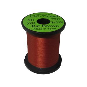 Монтажна нитка UNI Thread 8/0 - Rusty Brown [Іржавий коричневий]