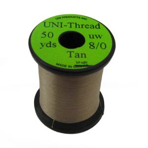 Монтажна нитка UNI Thread 8/0 - Tan [Рожево-коричневий]