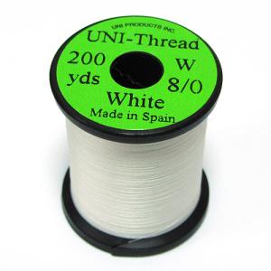 Монтажна нитка UNI Thread 8/0 - White [Білий]