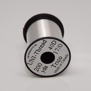 Монтажна нитка UNI Thread Trico 17/0 - Silver [Срібний]