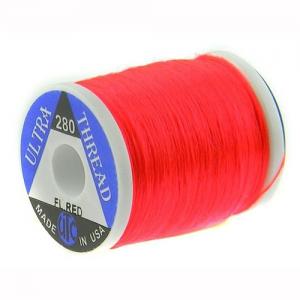 Монтажна нитка UTC Ultra 280 den - Fluo Red [Флуо-червоний]