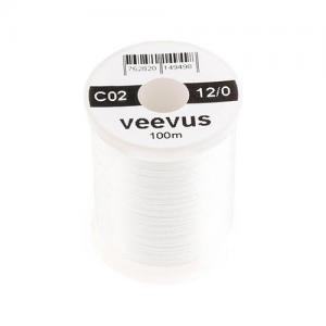 Монтажная нить VEEVUS Thread 12/0 - White [Белый]
