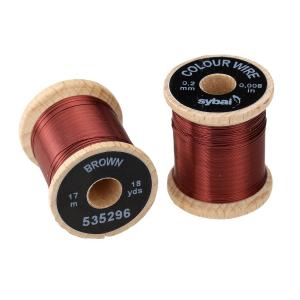 Дріт SYBAI Color Wire - Brown [Коричневий]