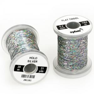 SYBAI Holographic Flat Tinsel - Silver