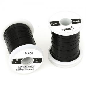 Дріт SYBAI Flat Color Wire - Black [Чорний]