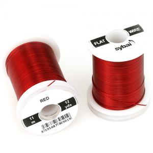 Дріт SYBAI Flat Color Wire - Red [Червоний]