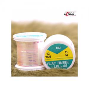 Плоский люрекс HENDS Flat Tinsel 1/32 - White Pearl [Білий Перлинний]