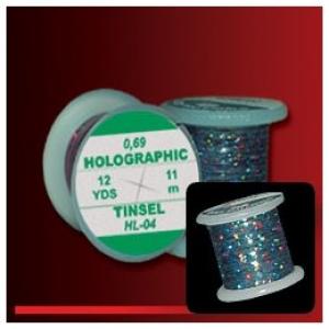 HENDS Holographic Tinsel Flat Lurex - Black