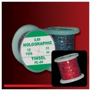 HENDS Holographic Tinsel - Red
