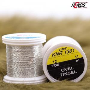 Oval Lurex HENDS Oval Tinsel - Silver