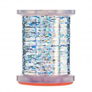 Плоский люрекс UTC Holographic Tinsel Large 1/16 - Silver [Срібний]