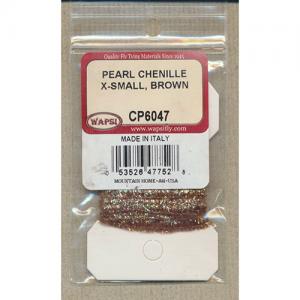 Синель WAPSI Pearl Chenille X-Small - Brown [Коричневий]