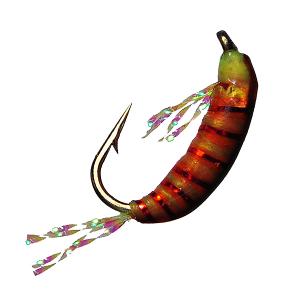 Мормишка імітація рачка бокоплава UV Shrimp 3D - Red/Yellow [Червоно-жовтий]