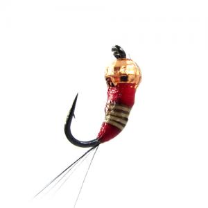 Мормишка вольфрам мідь Perdigon Red