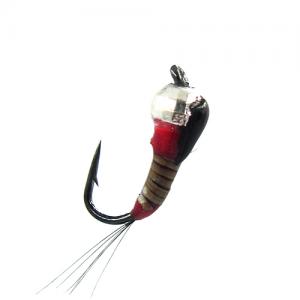 Мормишка вольфрам срібло Perdigon Red