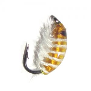 Мормишка-бокоплав UV Shrimp Vakcina - Gold [Золотий]