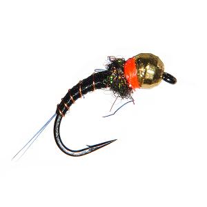 Німфа з вольфрамовою головкою Tungsten Black Mayfly