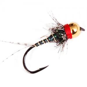 Німфа з вольфрамовою головкою Tungsten Black and Red