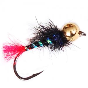 Німфа з вольфрамовою головкою Tungsten Crystal Red Tag