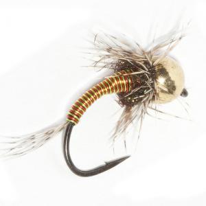 Німфа з вольфрамовою головкою Tungsten Wire Nymph Gold
