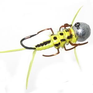 Micro Jig Realistic Stone Fly Nymph Olive