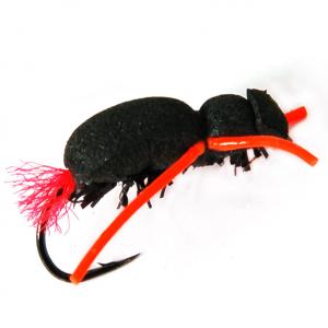 Beetle Black Foam Red Tag
