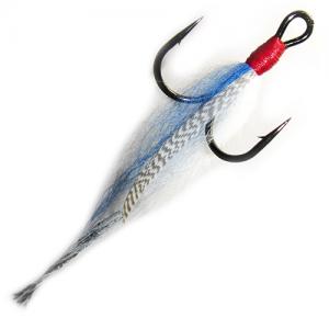 Стример на жереха White-Blue