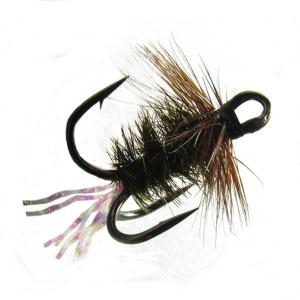 Муха на трійнику Treble Peacock Brown