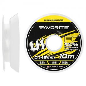 Флюорокарбон Favorite U1 FC 30m #0.8/0.148mm 3.6lb/1.65kg