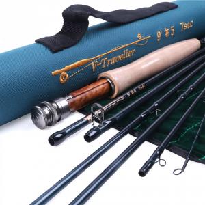 5 клас, 9ft Нахлистове вудилище STRIKE V-Traveller