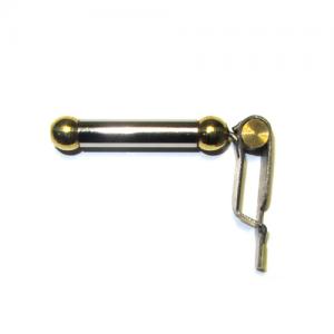 Затиск для пера STRIKE Rotary Hackle Plier Short SS Handle